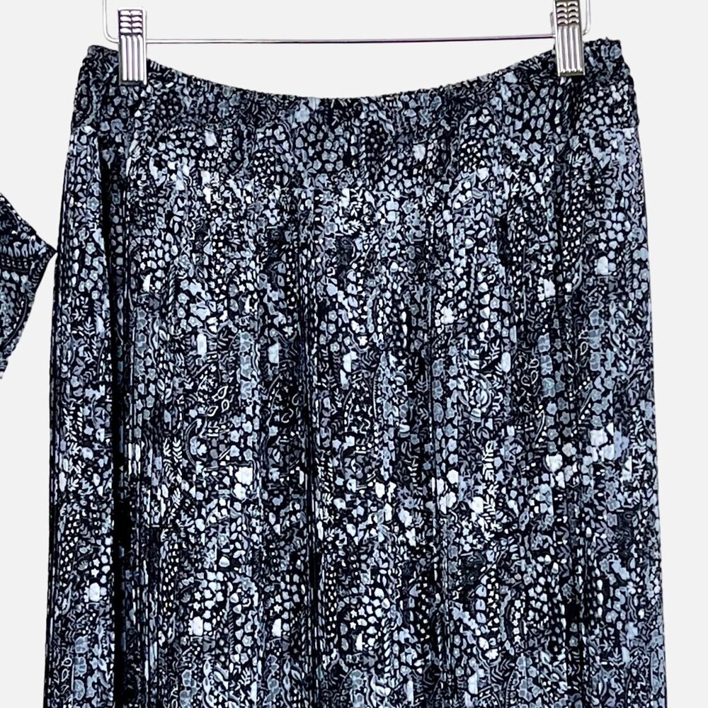 Mosaic Womens Size M Two-Piece Vintage Y2K Set Top & Pleated Maxi Skirt VGUC - Picture 14 of 16